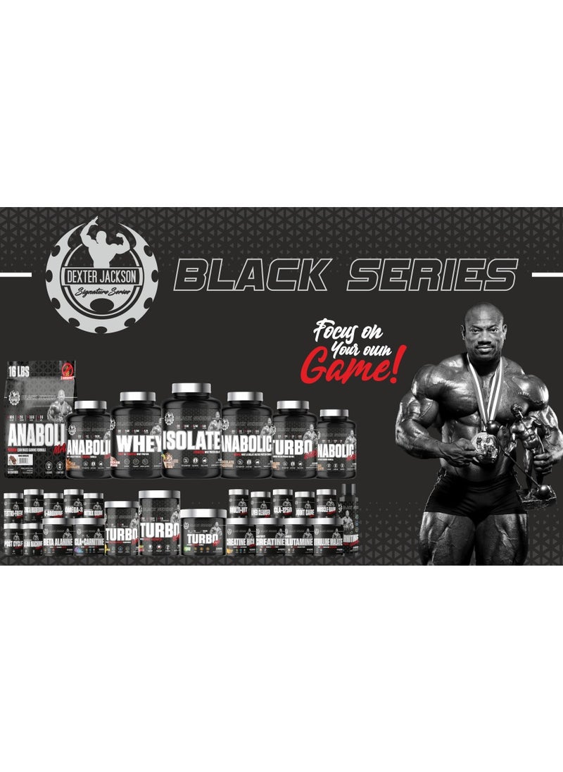 DEXTER JACKSON - Black Series Casein Protein - Nighttime Muscle Recovery (Vanilla Ice Cream)2276g (5 Lbs), 69 Servings - Image 1