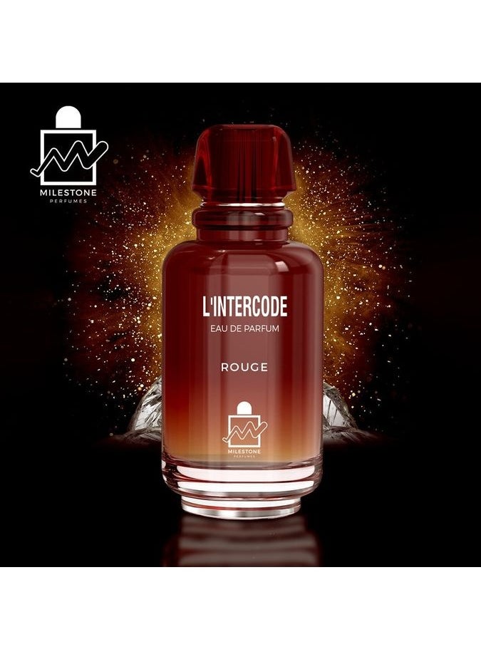 Milestone™ - L'intercode Rouge Eau De Parfum For Women - 100ml( L'Interdit Rouge By Givenchy ) - Image 1