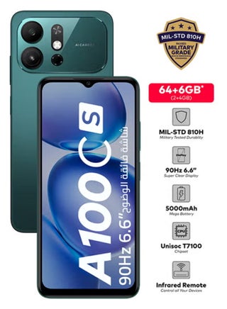 A100Cs  Lake Green 2+4GB RAM 64GB 4G - Middle East Version - view 4
