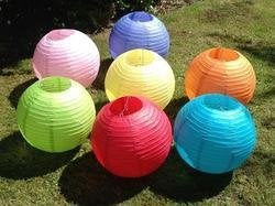 Charmed Paper Lanterns (8-Inch, Multicolor, Set of 8) - Rice Paper Chinese/Japanese Hanging Decorations - for Home Decor, Parties, and Weddings - Image 5