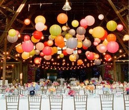Charmed Paper Lanterns (8-Inch, Multicolor, Set of 8) - Rice Paper Chinese/Japanese Hanging Decorations - for Home Decor, Parties, and Weddings - Image 3