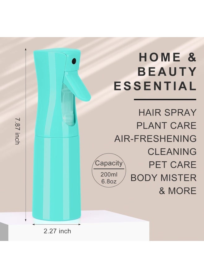 زجاجة بخاخ شعر فارغة متعددة الاستخدامات زجاجة بخاخ مياه مستمرة للشعر المجعد 200مل - Image 5