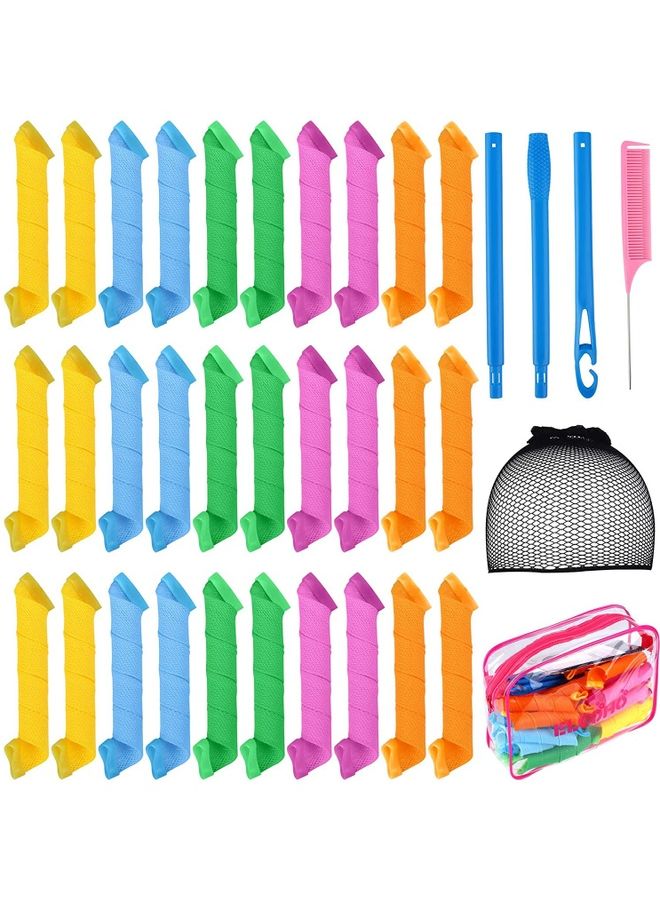 NIBEMINENT 30-Piece Hair Curler Set Multicolour - Image 1