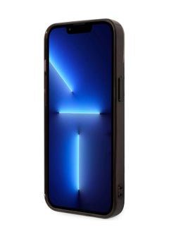 AMG iPhone 14 Case Transparent Double Layer Back Cover Expressive Graphic Design / Lifted Ring Case / Slim Profile / Easy Snap-On / Bumper Protection / Drop Protection - Black/Red  - Image 4