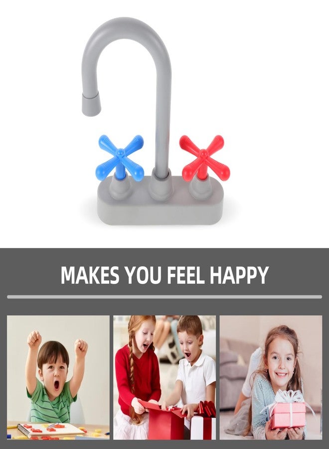 VOSAREA Simulation Kitchen Faucet Toy: Pretend Play Sink Accessories - Portable Design for Home & Outdoor Preschool Role-Playing Games - Image 4