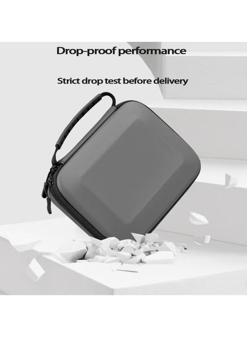 1pcs for Osmo Mobile 7P Case, Portable Storage Bag with Shoulder Strap for Dji Osmo Mobile 7/7P Gimbal Stabilizer Travel Carrying Case Hard Shell Protective Cover Accessories (Grey) - Image 3