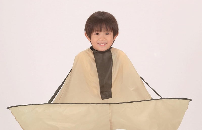 YORWAN YORWAN Hair Apron Cape Hairstylist Simple Design Pattern Hair Cutting Cloak Beard Shaving Umbrella Waterproof Cape Barber Home Salon Haircut Hairdresser Apron Cloth for Adult Women Men Kids - Image 3
