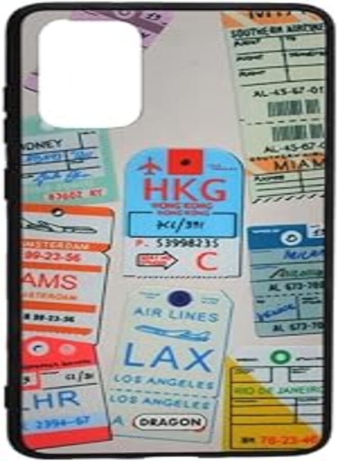 Dragon Plastic Creative Back Phone Protection Case Print Design With Silicone Safety Edges And Mirror Back For Samsung Galaxy S11/ S20+ - Multi Color