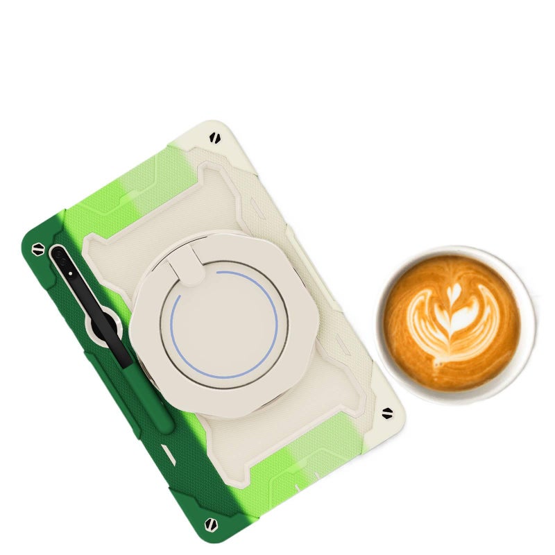 DGG حافظة آيباد متوافقة مع عدة موديلات آيباد باللون أخضر باللون الأخضر iPad - Image 1