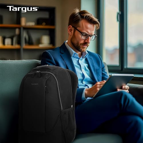 targus حقيبة ظهر لابتوب تارغوس 16 بوصة أسيند سوداء - Image 5