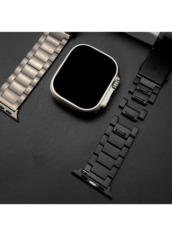 Generic - Quick Disassembly Titanium Alloy Watch Band Phone Case Apple Watch Ultra 22mm - Image 1