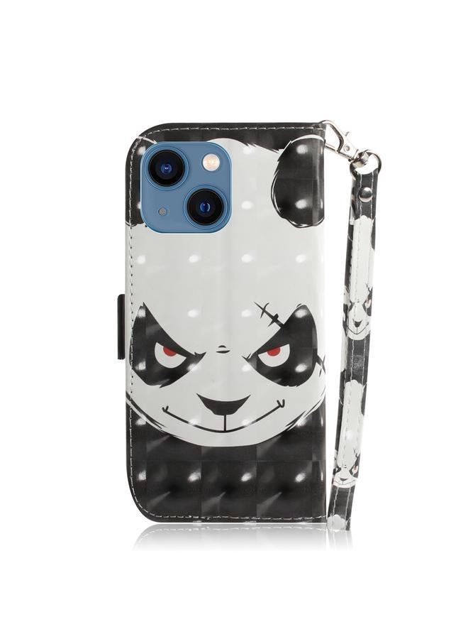 S-TOP Case For iPhone 15 Plus 3D Colored Horizontal Flip Leather Phone Case - Image 3