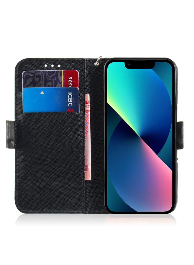 S-TOP Case For iPhone 15 Plus 3D Colored Horizontal Flip Leather Phone Case - Image 4