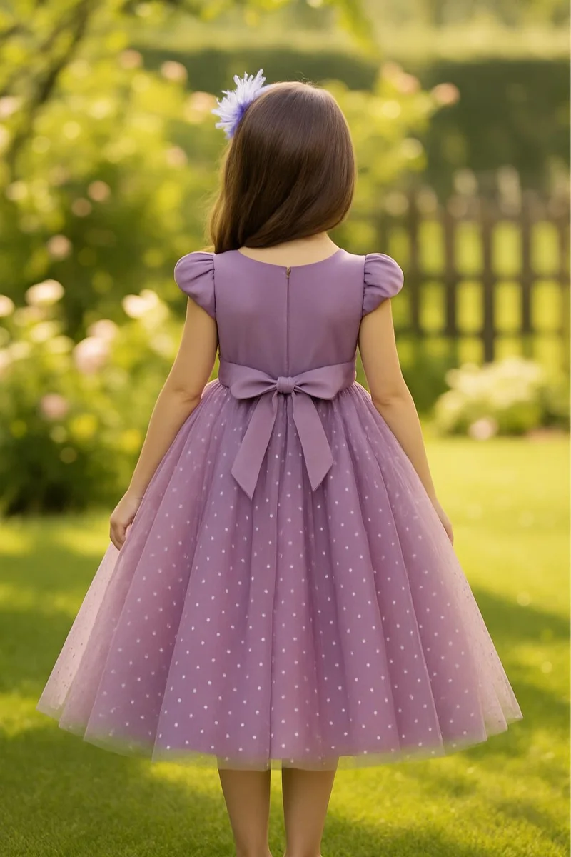 Via Bambino Baby Pink Dress 520