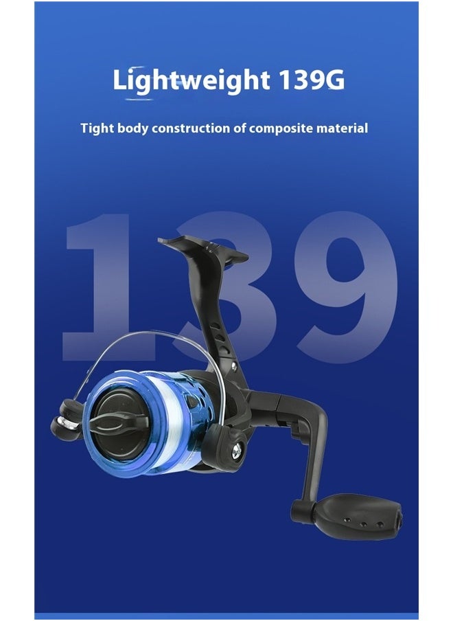 yongsheng Ball Bearings Spinning Fishing Reel,Saltwater Fishing Reel Durable Construction Easy Clutch Operation Comfortable Grip High Strength Engineering for Outdoor Fishing Trips  - Image 3