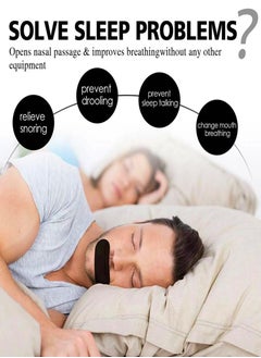 EELHOE 30 Pcs Stop Snoring Breathe Easier Patch Super Anti Snoring Solution For Men And Women Clear The Way To Breathe Better Air Reduce Snoring Relieve Nasal Congestion Caused By Colds And Allergies  - Image 3