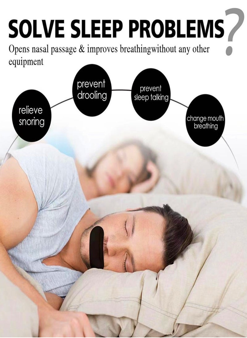 EELHOE - 30 Pcs Stop Snoring Breathe Easier Patch Super Anti Snoring Solution For Men And Women Clear The Way To Breathe Better Air Reduce Snoring Relieve Nasal Congestion Caused By Colds And Allergies - Image 1