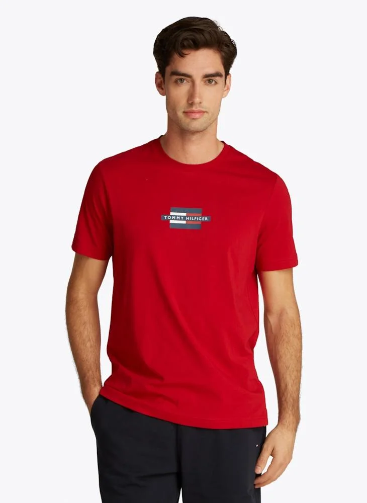 TOMMY HILFIGER Logo Crew Neck T-Shirt