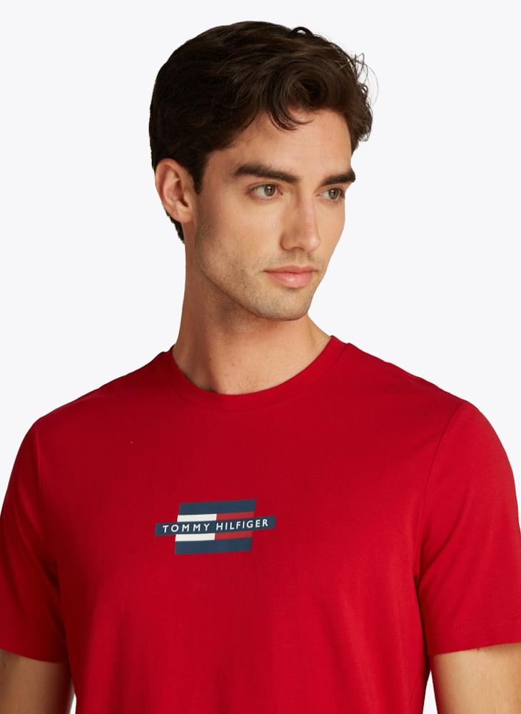 TOMMY HILFIGER Flag Box T-Shirt  - Image 3