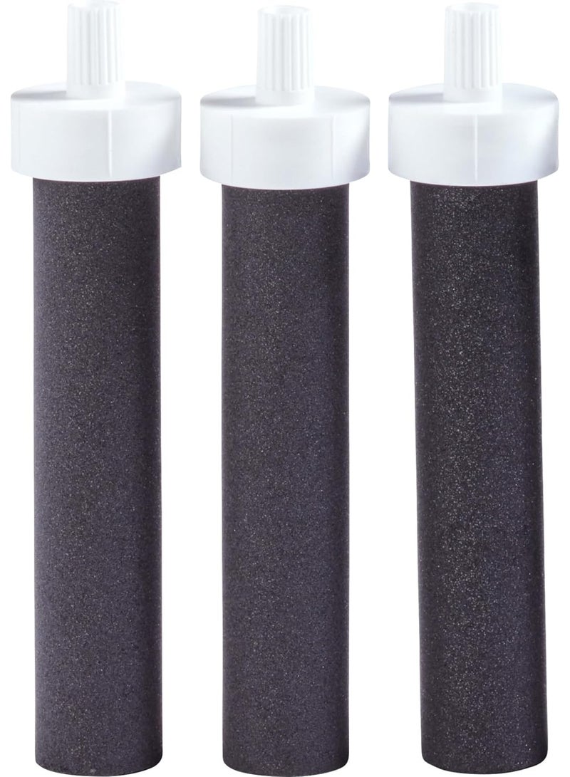 BRITA Water Bottle Filter, Premium Water Bottle Replacement Filters, BPA Free, 3 Count - Image 1