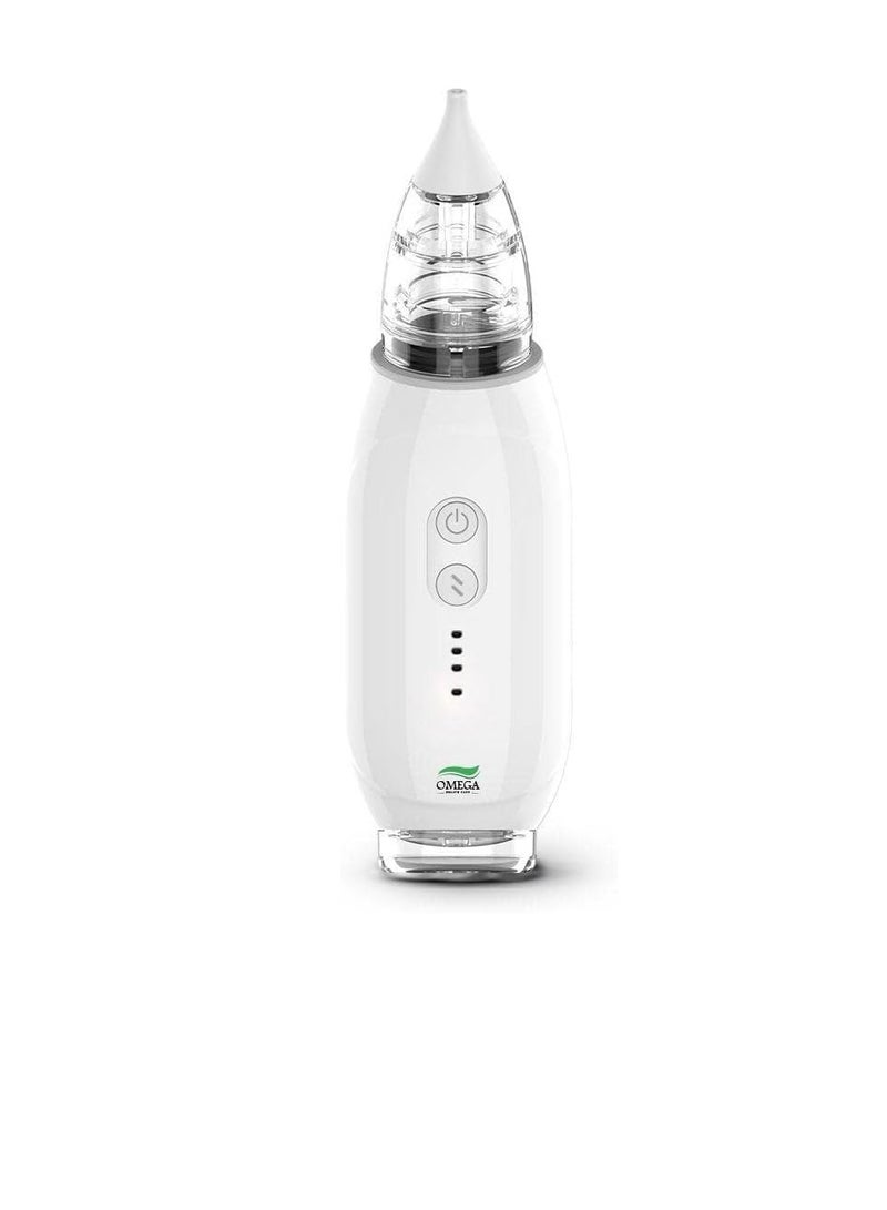 أوميغا شفاطة أنف كهربائية – جهاز تنظيف الأنف بلطف وفعالية للأطفال والرضّع - Image 2