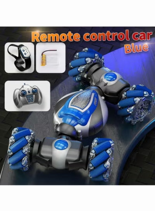 Remote Control Cars for Kids Adults, 1:20 Scale RC Car 4WD Gesture Sensor Remote Control Crawler, 2.4GHz Hand Controlled RC Stunt Car - Image 1