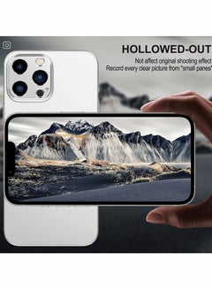 Y&D Camera Lens Protector for iPhone 13 Pro, 2 Pack Ultra-Thin/Anti-Fingerprint/Anti-Scratch Aluminum Alloy Film 6.1 inch (Silver)  - Image 5