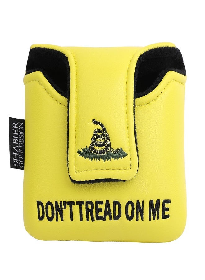 SHABIER Yellow Golf Large Mallet Headcover with Snake Design for Golf Putter Club - Image 3