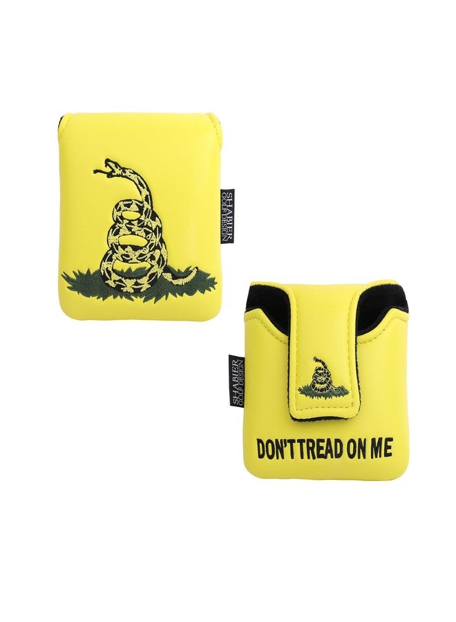 SHABIER Yellow Golf Large Mallet Headcover with Snake Design for Golf Putter Club - Image 2