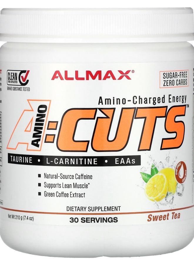 Allmax ACUTS™ AminoCharged Energy Sweet Tea 7.4 oz (210 g)