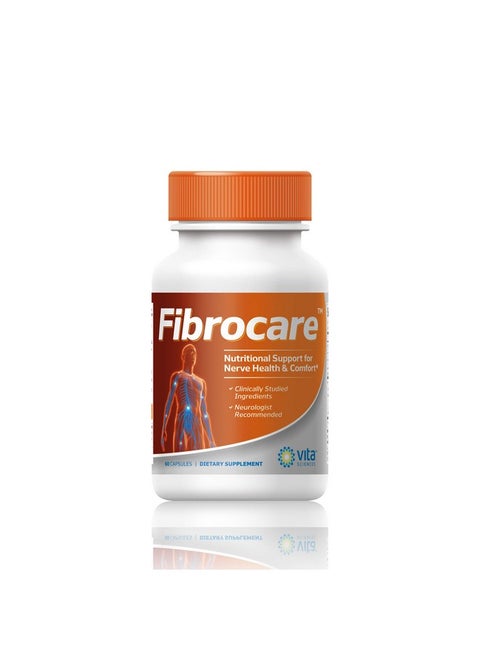 Fibrocare Fibromyalgia Supplement For Nerve Health And Repair. Natural Rala Form 10X Strength With Vitamins And Antioxidants To Renew And Revitalize Feet Hands Legs And Toes. 60 Ct