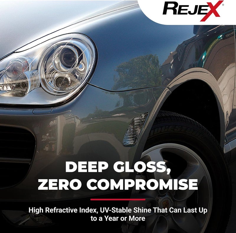 RejeX Corrosion Technologies RejeX 61002 (16 fl oz) – High Gloss Finish That Protects | Paint & Surface Sealant for all Vehicles | Lasts 3X Longer Than Any Wax | Nothing Sticks But The Shine! Flexible usage build - Image 3