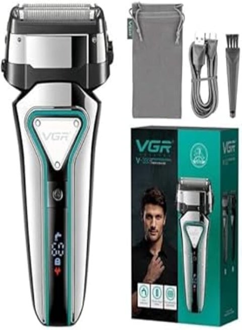 VGR V-333 Portable Rotary Rechargeable Professional Electric Beard Shaver for Men Vgr Hair Cutting Machine Barber Shop