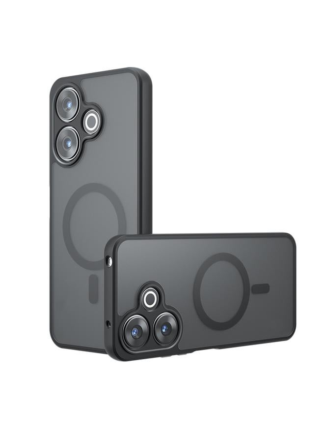 erorex Case For Redmi 13 4G Global / 5G Global Armor MagSafe Precise Hole PC Hybrid TPU Phone Case - Image 1