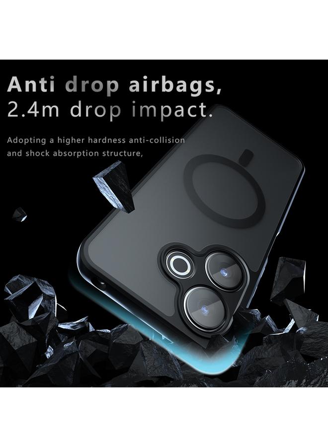 erorex Case For Redmi 13 4G Global / 5G Global Armor MagSafe Precise Hole PC Hybrid TPU Phone Case - Image 4