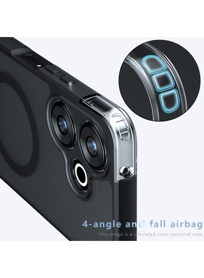 erorex Case For Redmi 13 4G Global / 5G Global Armor MagSafe Precise Hole PC Hybrid TPU Phone Case - Image 5