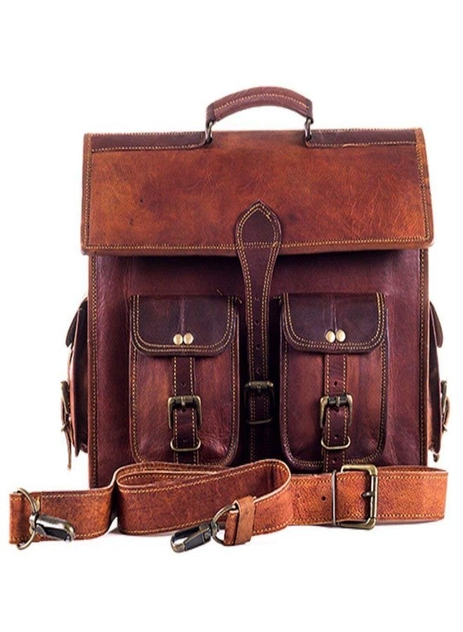 RSN Real Leather Laptop,Mackbook Messenger Bag For Men - Image 2