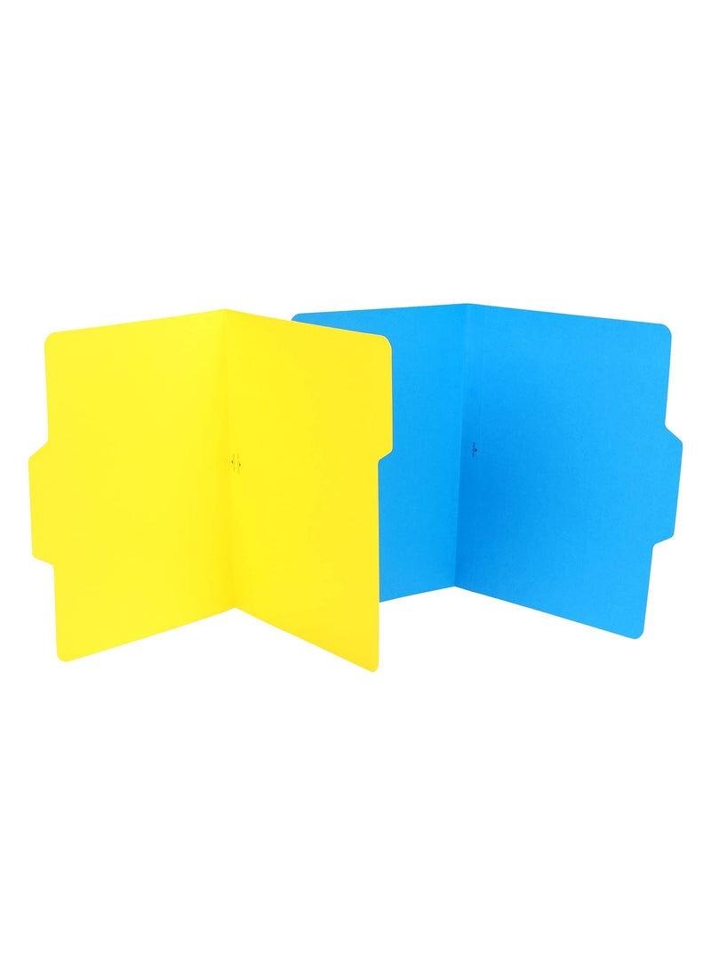 Find It Find It All Tab Letter Size Interior File Folders, Letter Size, Third Cut, Back to School Supplies for College Students, Assorted Neon Colors, 18 Pack (FT07628)  - Image 4