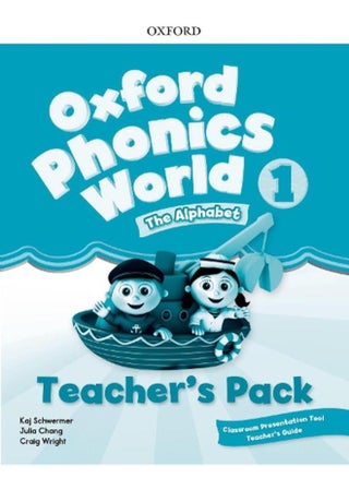 Oxford Phonics World: Level 1: Teacher`s Pack with Classroom Presentation Tool 1 By Oxford University Press - pzsku/Z16D798BC0FC9F4A91F95Z/45/_/1714389076/768b21d6-d442-4918-83e2-892d740cd110