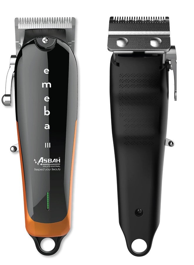 Asbah Professional Emeba III Trimmer | Cordless Trimmer | Clipper With Guide Comb| One Year Warranty, Lifetime Repair & Services, Multicolor - Image 5