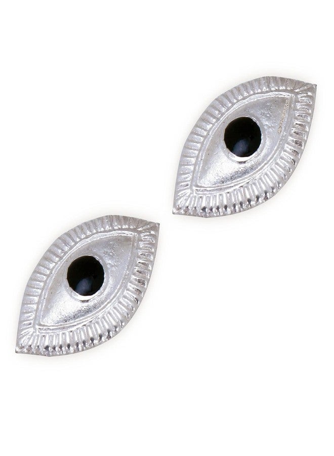 Osasbazaar Pure Silver Eyes for Puja Temple Astrological and Lal Kitab Remedy - 97%-99% Pure BIS Hallmarked - Set of 2 - Image 4