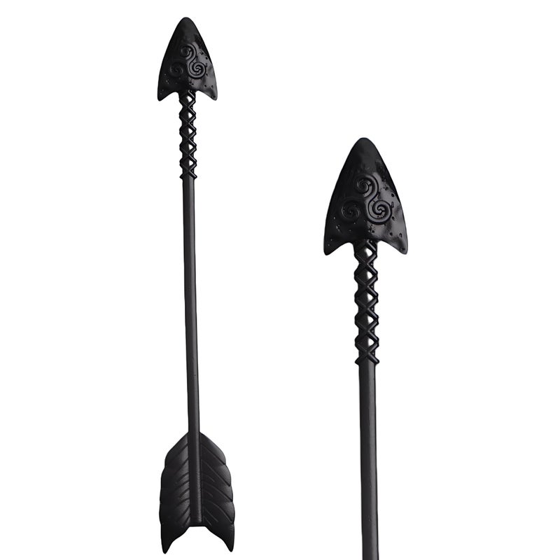 LANGHONG 2PCS Retro Viking Hair Pins For Women Knot Hair Accessories Hair Styling Pins AX8