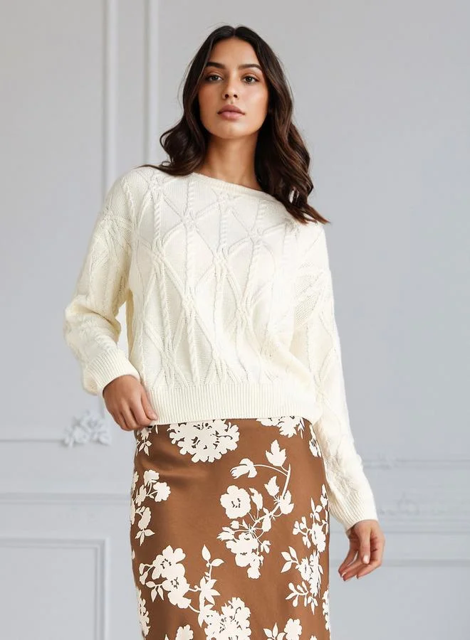 سبلاش فيڤ Textured Sweater