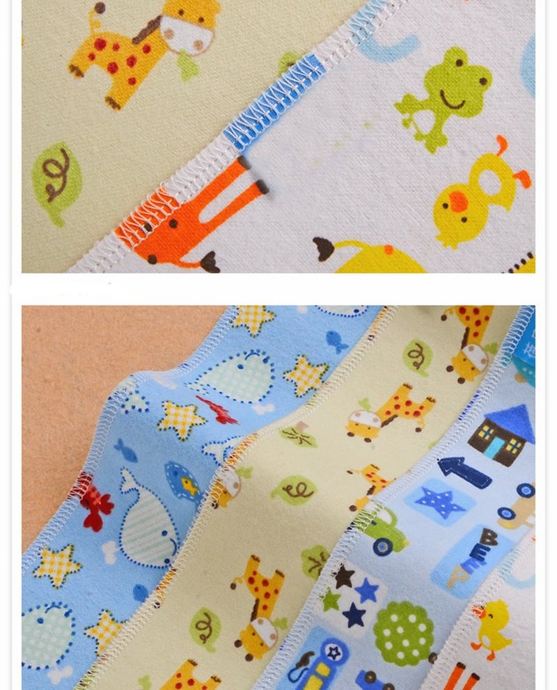 Monvecle Baby Infant Waterproof Cotton Changing Pads Washable Resuable Diapers Liners Mats Multi Pieces Pack (Blue-2pcs Medium 28" x 20") - Image 4