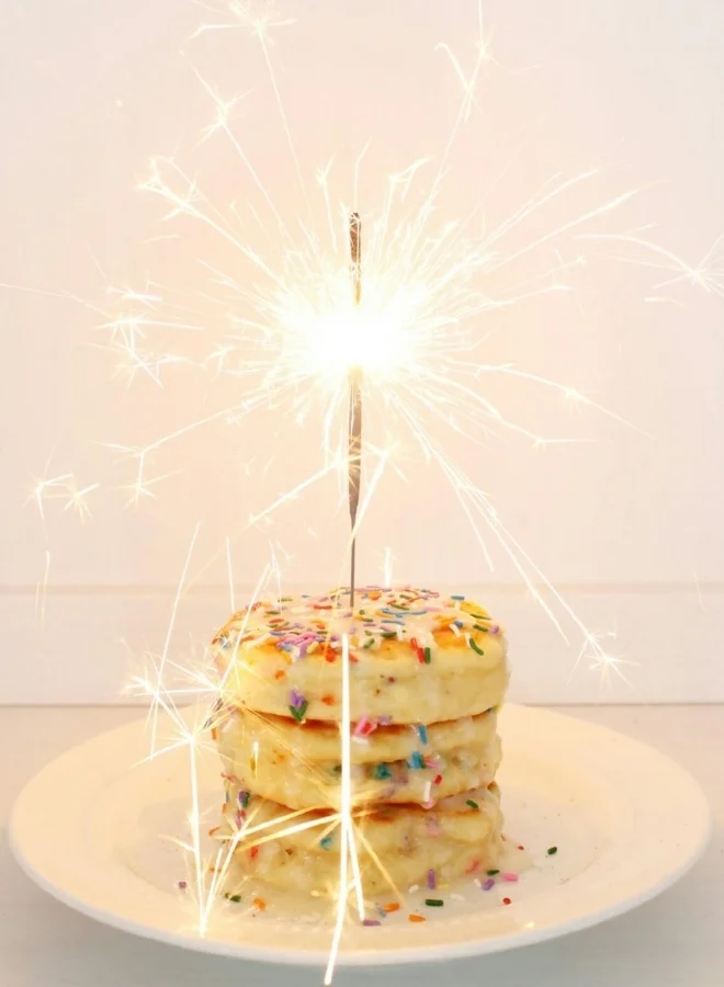 Wondercandle Rose Gold Sparkler Candle - 30cm