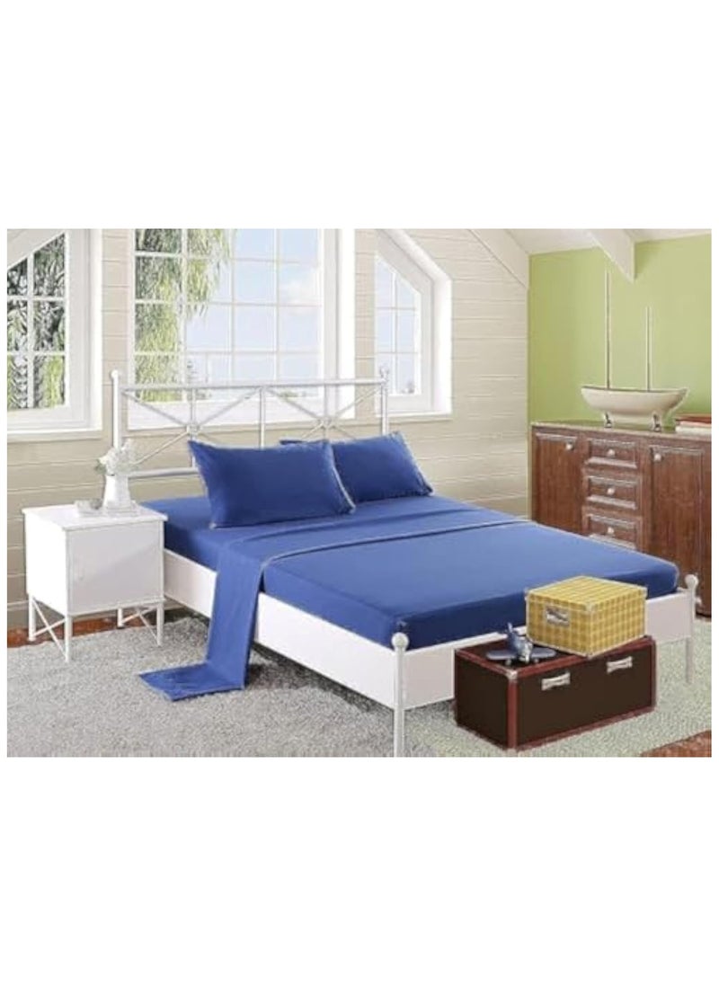 NoNo Elastic bed sheet, 100 cm, consisting of three pieces Resistant to shrinkage and stable colours 