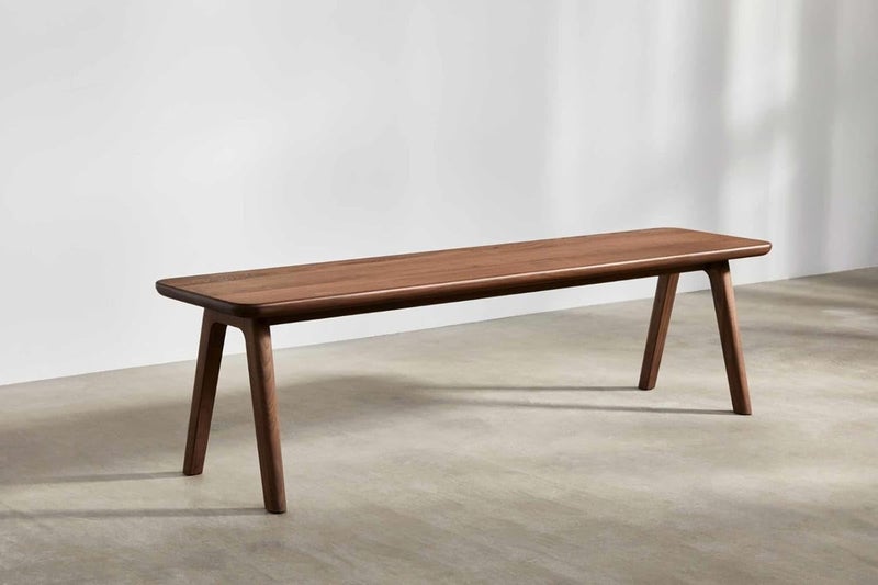 Streema art Living Room Benches Wooden Upholstered Wooden Seating Bench for Home Office l Solid Wood Bench for Daining Table l Indoor Outdoor Seating Bench l Seating Bench 80x30x40 - Image 3