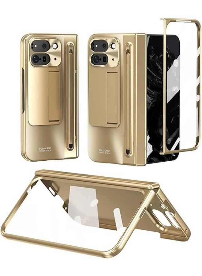 general The phone clamshell is compatible with Google Pixel Fold 2 phone case, built-in screen protector, ultra-thin, shockproof, scratch-resistant, full-body protection phone case