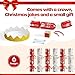 D-FantiX DFantiX 12 Pack Christmas Party Favors with Red White Snowflake Design NoSnap Party Table Favors with Party Hats Joke Little Gifts Xmas Holiday Dinner Traditions Supplies Gift for Kids Adult - Image 4