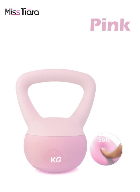 PVC Soft Kettlebell Weights Strength Training Kettlebells for Weightlifting and Core Training Have 4kg and 6kg to Choise